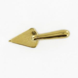 Regalia Store UK 1-105-300x300 Gilt Metal Trowel Masonic Lapel Pin (or Badge) 