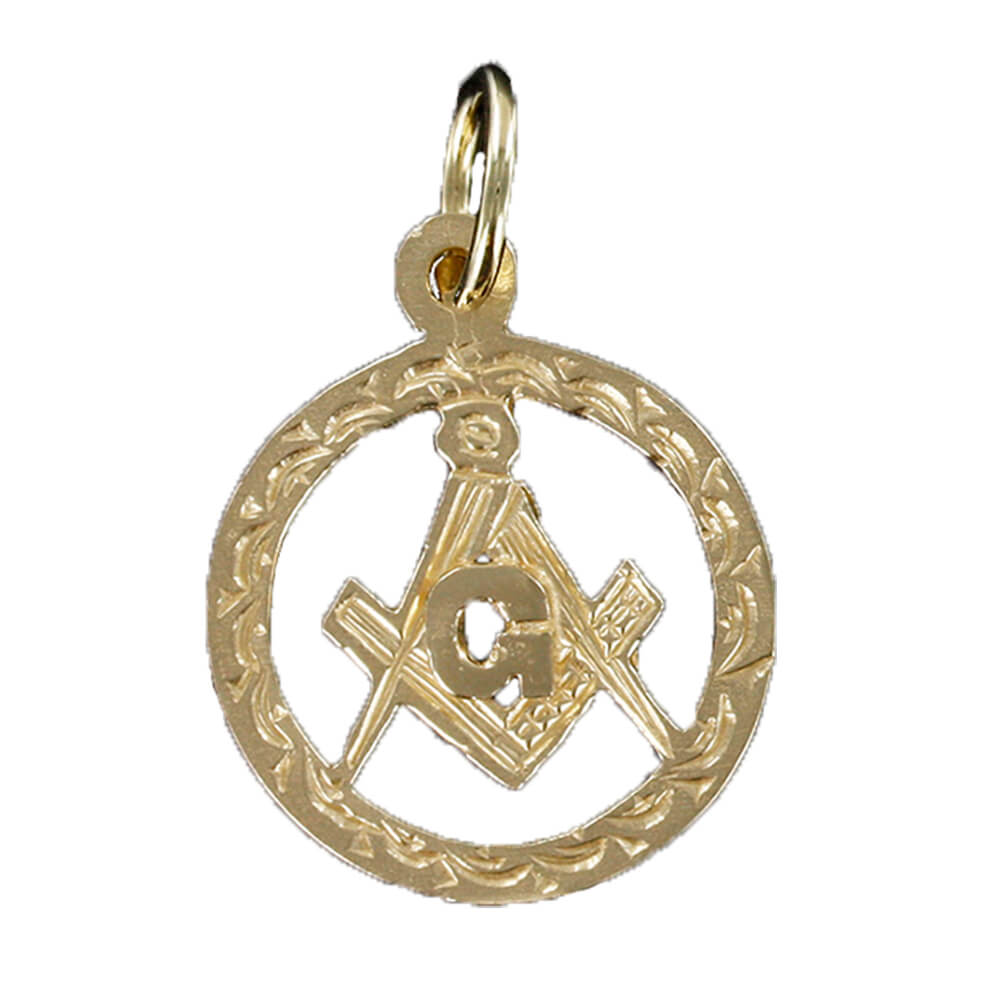 Pendentif Maçonnique En Argent Sterling Avec Symbole Carré Et Boussole - Neuf Dans Son Emballage