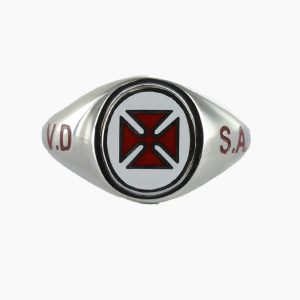 Regalia Store UK 1-386-300x300 Reversible Silver Knights Templar VD SA Masonic Ring 