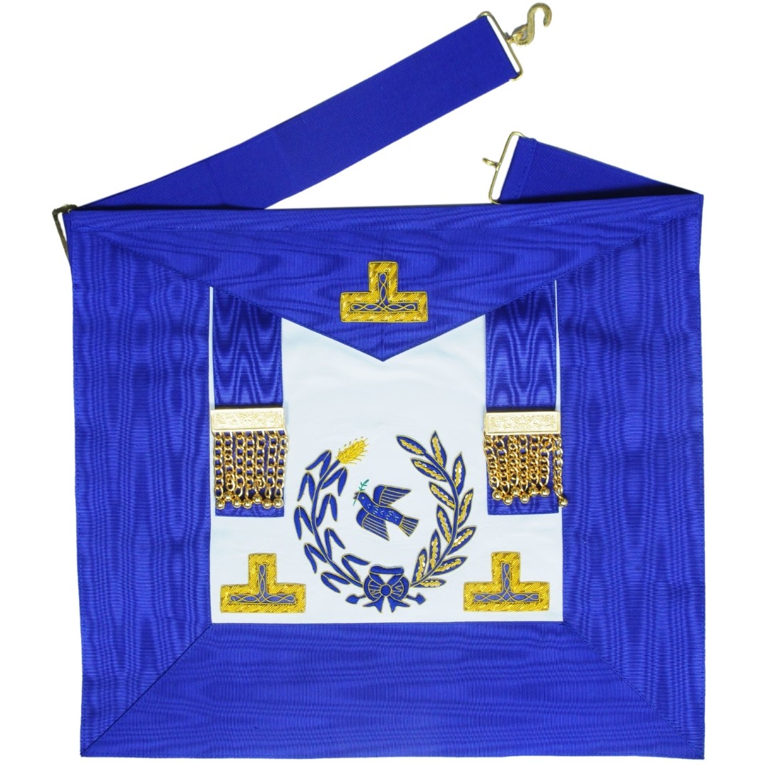 Regalia Store UK Craft-Grand-Officers-Un-Dress-Embroidered-Apron-6 Craft Grand Officers Undress Embroidered Apron  