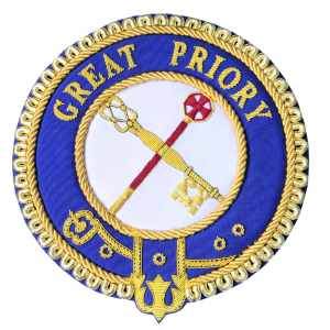 Knights Templar Great Priory Mantle Badge