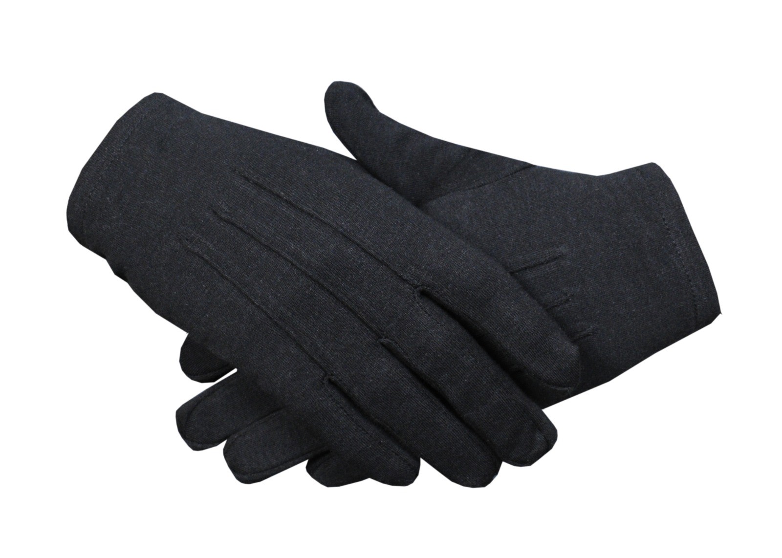 Regalia Store UK Knights-Templar-Black-Cotton-Gloves Knights Templar Black Cotton Gloves  