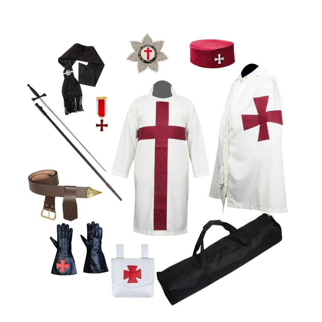 Regalia Store UK Knights-Templar-Complete-Set-1 Knights Templar Complete Set  