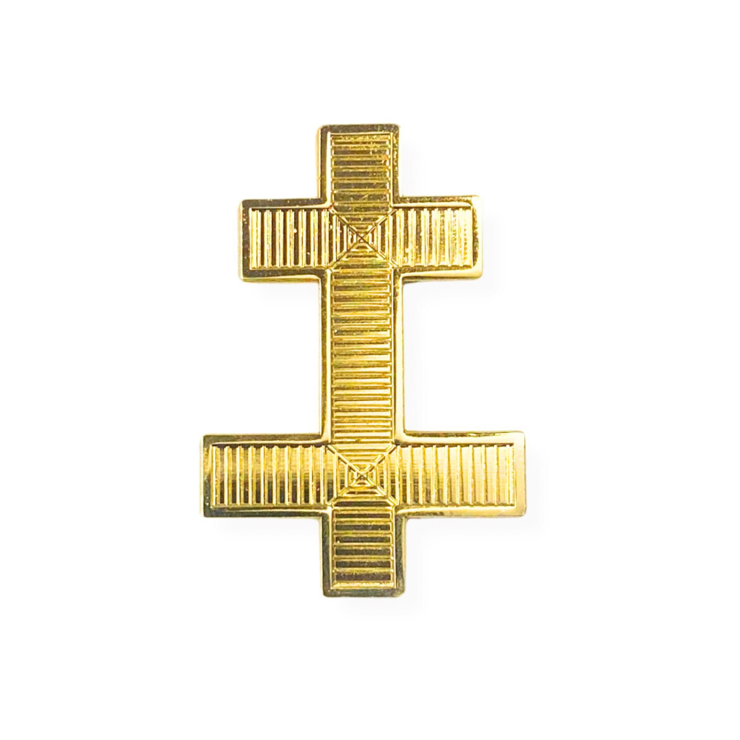 Regalia Store UK Knights-Templar-Preceptors-Cap-Cross-Gilt Knights Templar Preceptors Cap Cross [Gilt]  