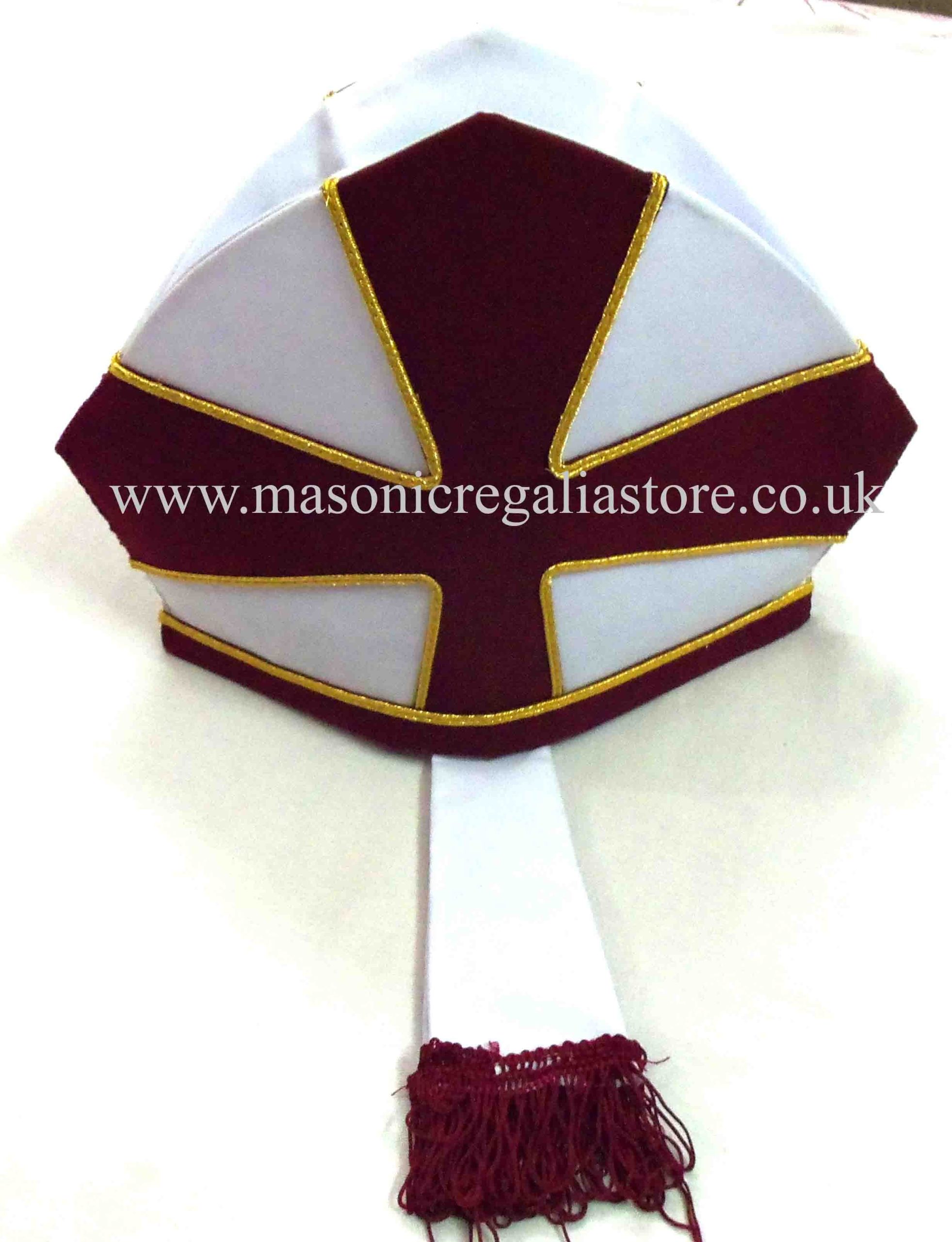 Regalia Store UK Knights-Templar-Priests-Mitre-2-scaled Knights Templar Priests Mitre  