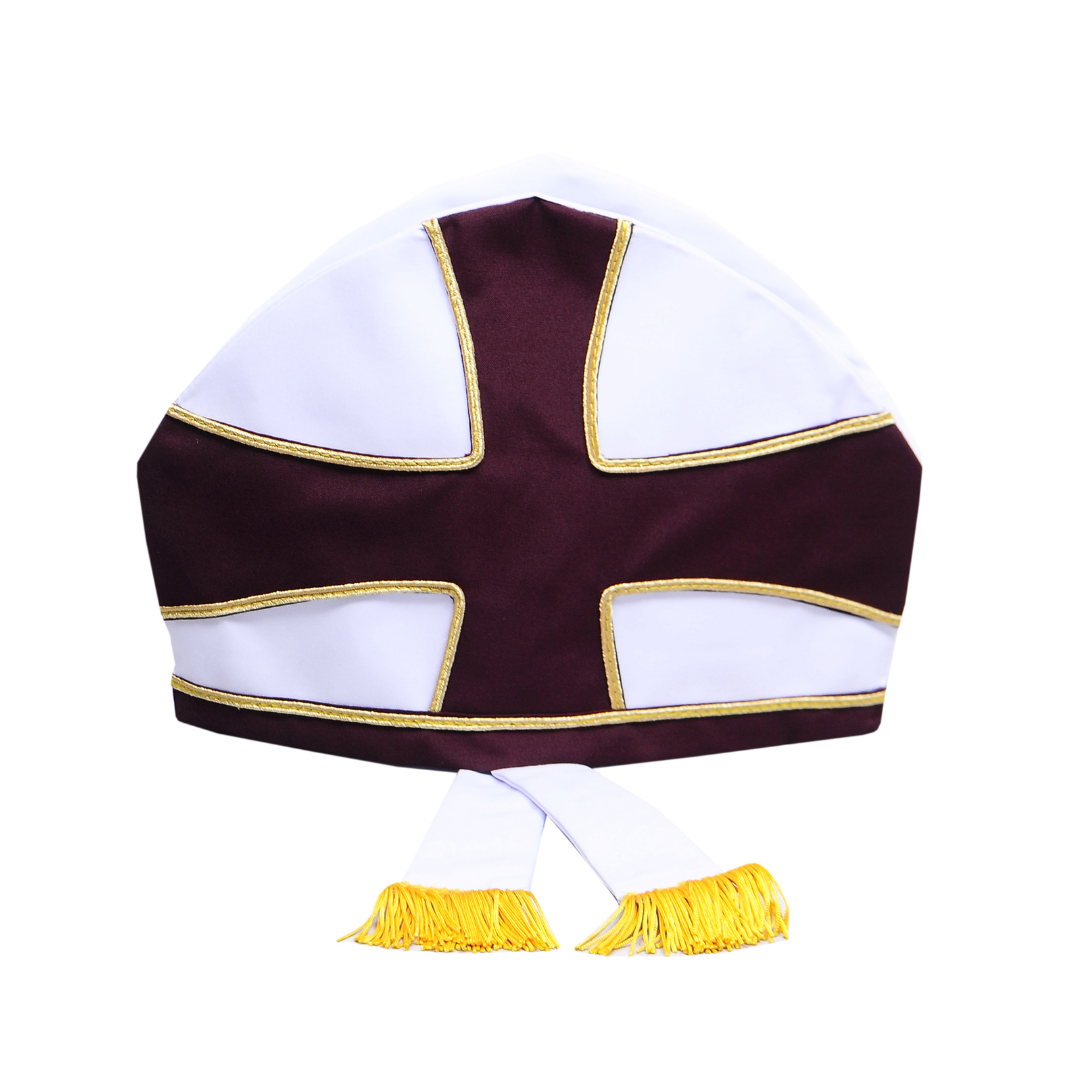 Regalia Store UK Knights-Templar-Priests-Mitre Knights Templar Priests Mitre  