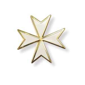 Knights Of Malta Cap Badge