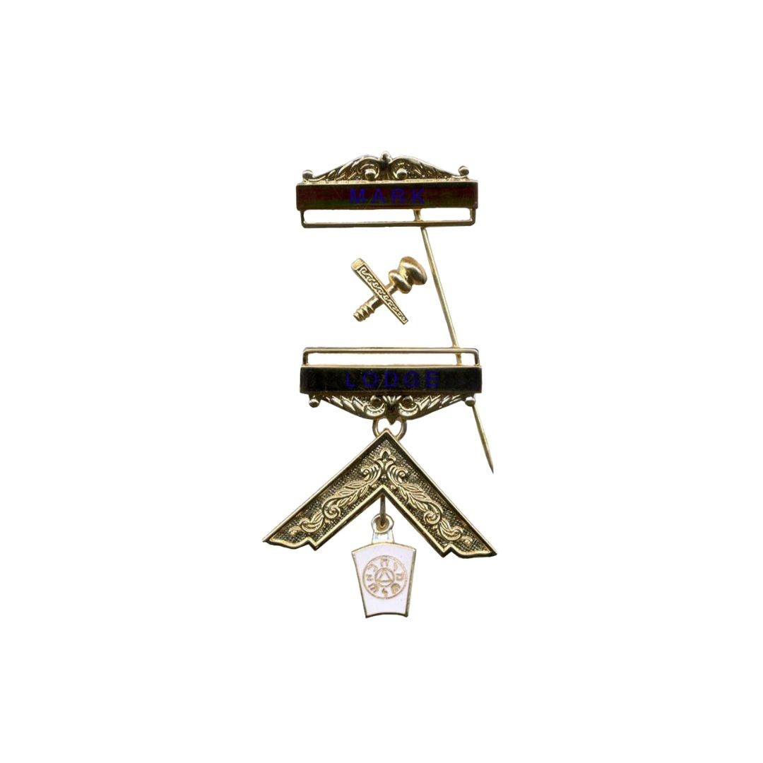Regalia Store UK Mark-P.M.-Breast-Jewel-Name-On-Bars-2-1 Mark Past Masters Breast Jewel  