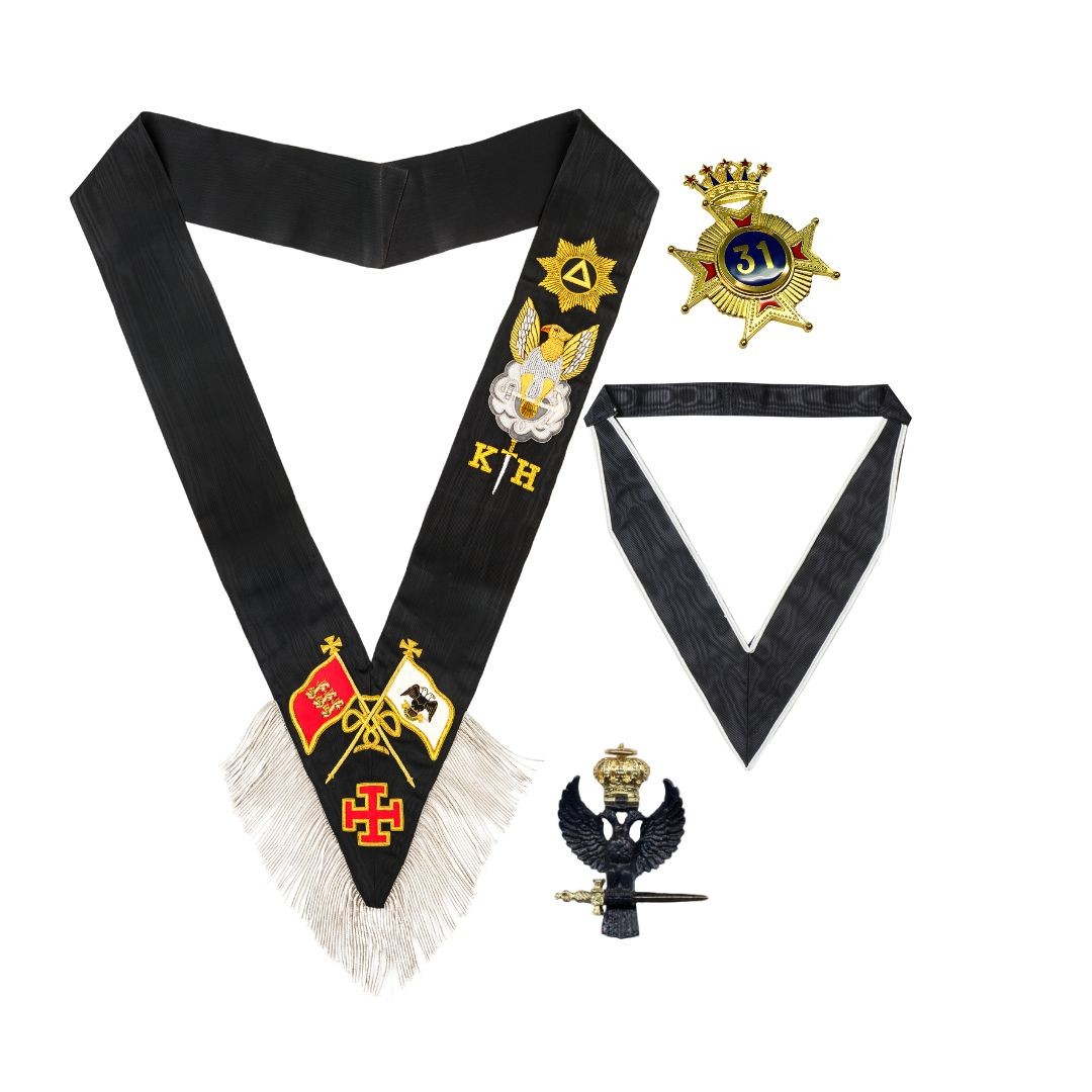 Regalia Store UK Rose-Croix-30th-Degree-Set-1-1 Rose Croix 30th Degree Regalia Set  