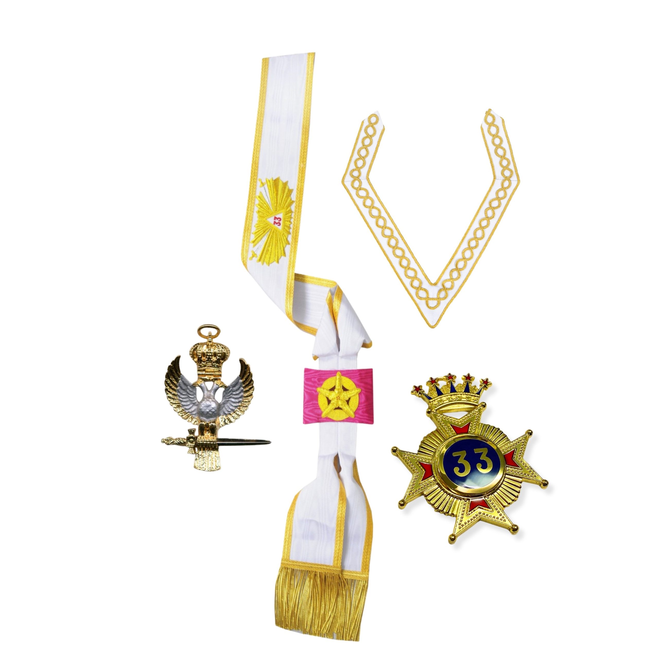 Regalia Store UK Rose-Croix-33rd-Degree-Regalia-Package-2-scaled Rose Croix 33rd Degree Regalia Package  