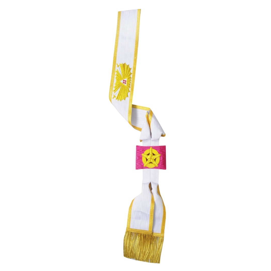 Regalia Store UK Rose-Croix-33rd-Degree-Sash Rose Croix 33rd Degree Sash  