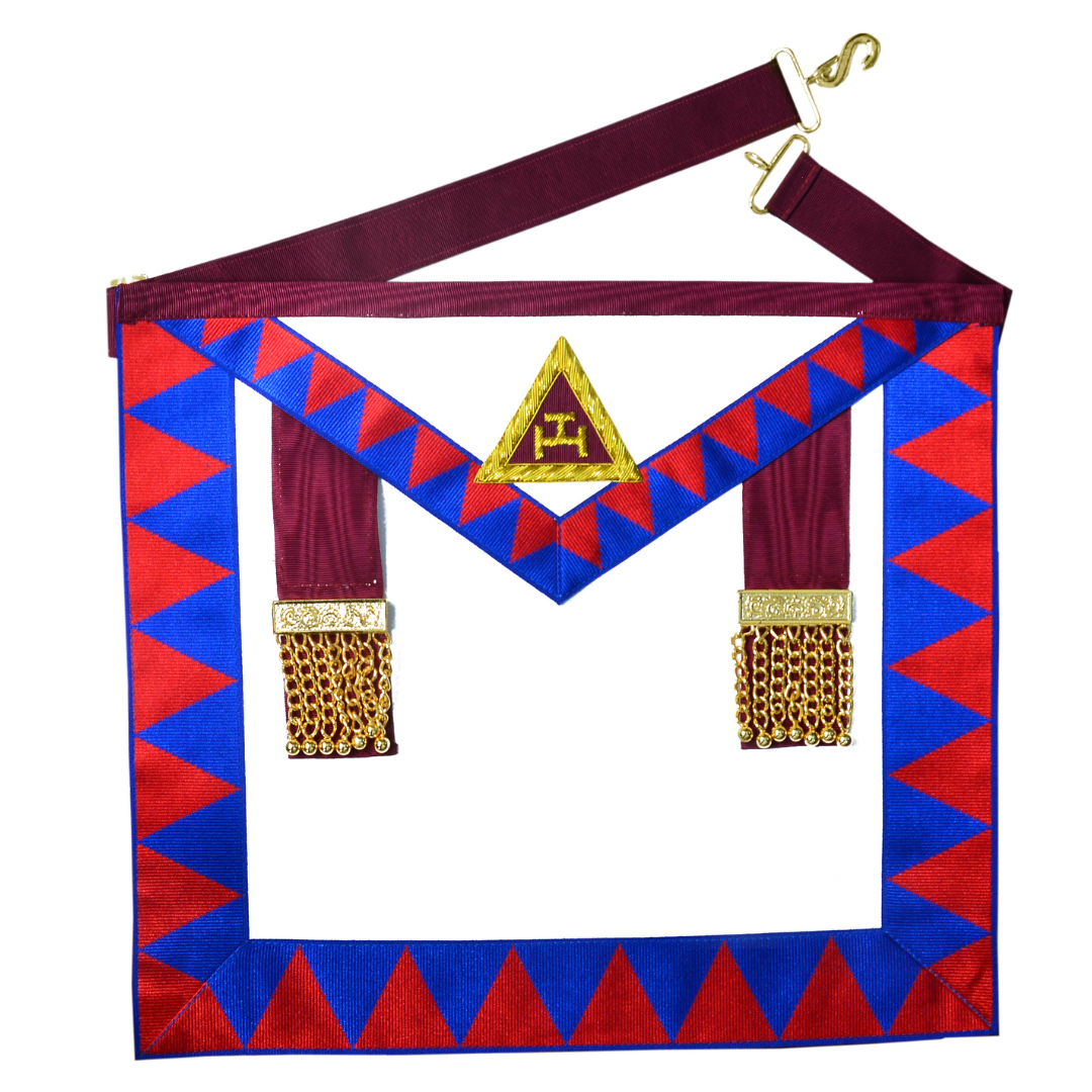 Regalia Store UK Royal-Arch-Principals-Lambskin-Apron Royal Arch Principals Apron - Leather  