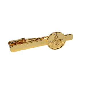 Regalia Store UK dsc_8150-300x300 Masonic Golden Coin Style Tie Clip with G 
