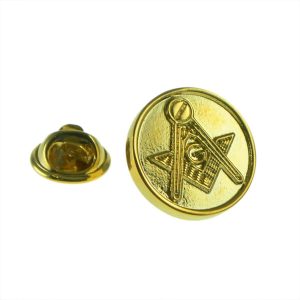 Regalia Store UK xmp001-300x300 Golden Masonic Lapel Pin Badge  