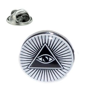 Regalia Store UK xompt237-300x300 All Seeing Eye Design lapel Pin Badge  