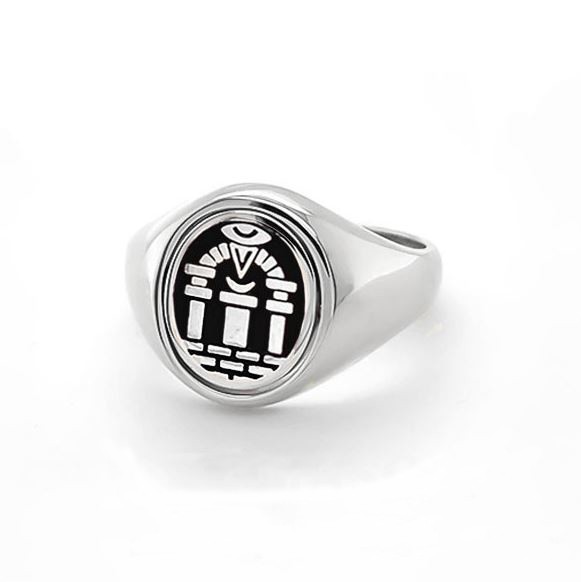 Regalia Store UK Silver-Reversible-Royal-Arch-Masonic-Ring Silver Reversible Royal Arch Masonic Ring  