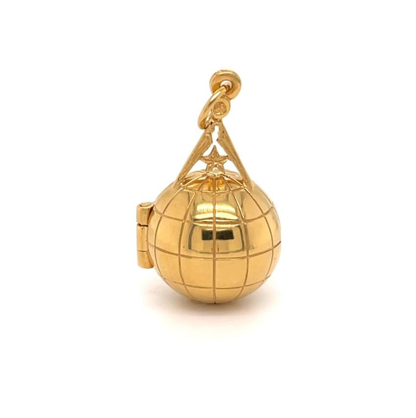 Regalia Store UK 1-1 Rare Masonic Ladder Orb – Solid Silver and Gold Plated  