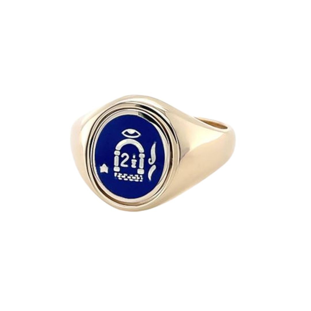 Regalia Store UK 9ct-Gold-Reversible-Oval-Head-2-12-Degree-Masonic-Ring 9ct Gold Reversible Oval Head 2 1/2 Degree Masonic Ring  