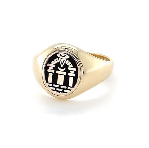 Regalia Store UK 9ct-Gold-Royal-Arch-Masonic-Ring-–-Fixed-Head-Black 9ct Gold Royal Arch Masonic Ring – Fixed Head  