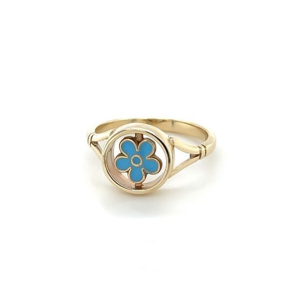 Regalia Store UK 9ct-Yellow-Gold-Forget-Me-Not-Masonic-Ring 9ct Yellow Gold Forget Me Not Masonic Ring  