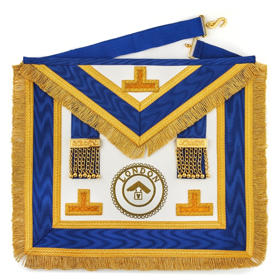 Regalia Store UK Craft-Provincial-London-Grand-Rank-Full-Dress-Apron-Badge Craft Provincial London Grand Rank Full Dress Apron & Badge  