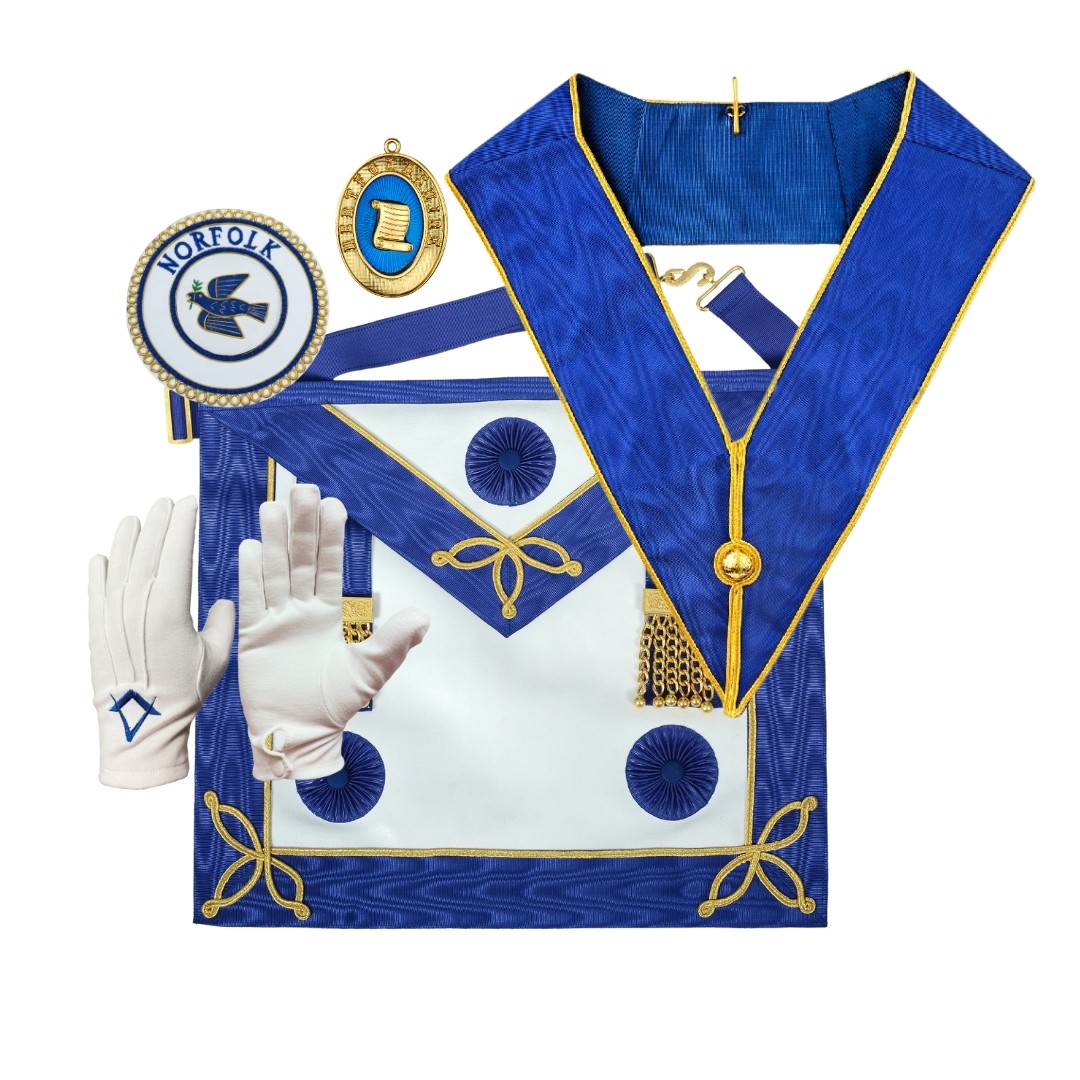 Regalia Store UK Craft-Provincial-Undress-Regalia-Set-Rossetes-1 Craft Provincial Undress Regalia Set (Apron with Rosettes)  