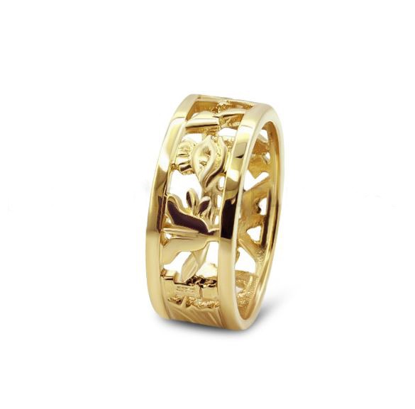 Regalia Store UK Masonic-Wedding-Ring-in-Solid-9ct-Yellow-Gold-–-Heavy-8mm Masonic Wedding Ring in Solid 9ct Yellow Gold – Heavy (8mm)  