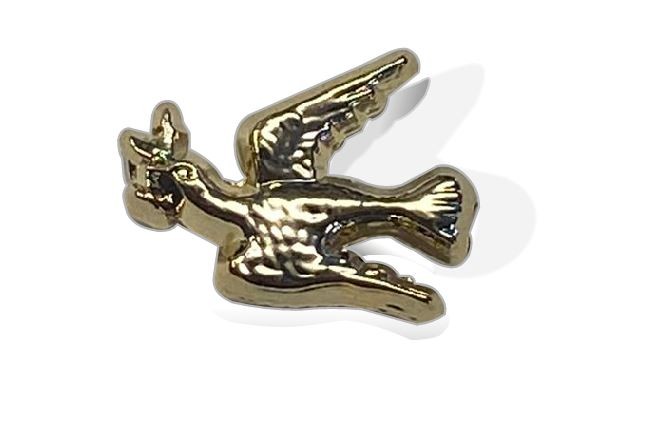 Regalia Store UK Senior-Junior-Deacon Craft Provincial Rank Junior/Senior Deacon Gilt Plated Lapel Pin  