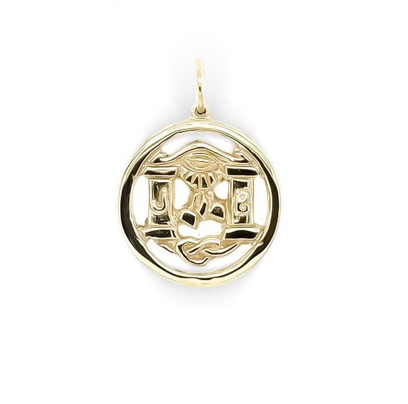 Regalia Store UK Solid-9ct-Yellow-Gold-Masonic-Pendant Solid 9ct Yellow Gold Masonic Pendant  