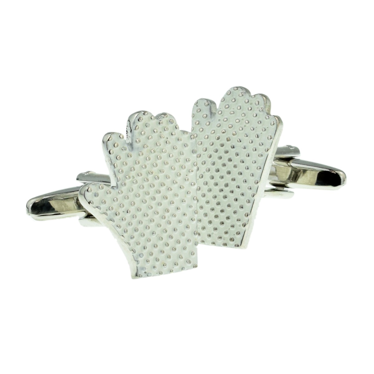 Regalia Store UK true-1-2 White Studded Gloves dancers Cufflinks  